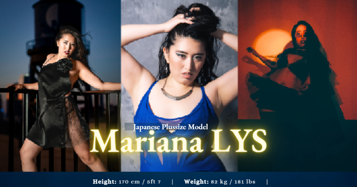 Mariana LYS | Japanese Plussize Model